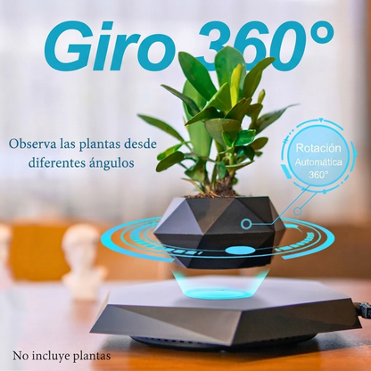 Maceta de levitación magnética